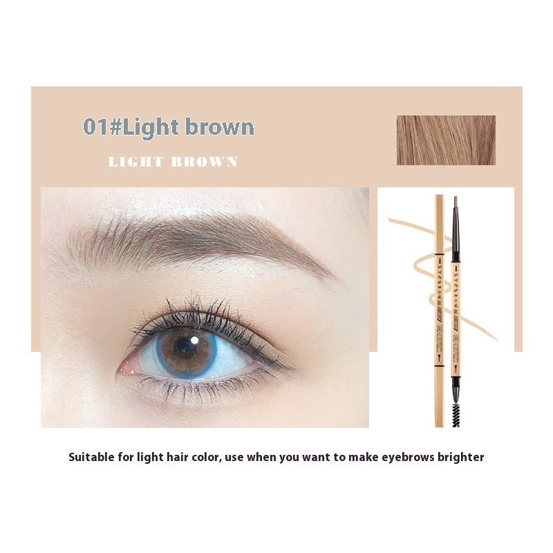 Small Gold Chopsticks Ultra-fine Eyebrow Pencil Waterproof Long-lasting