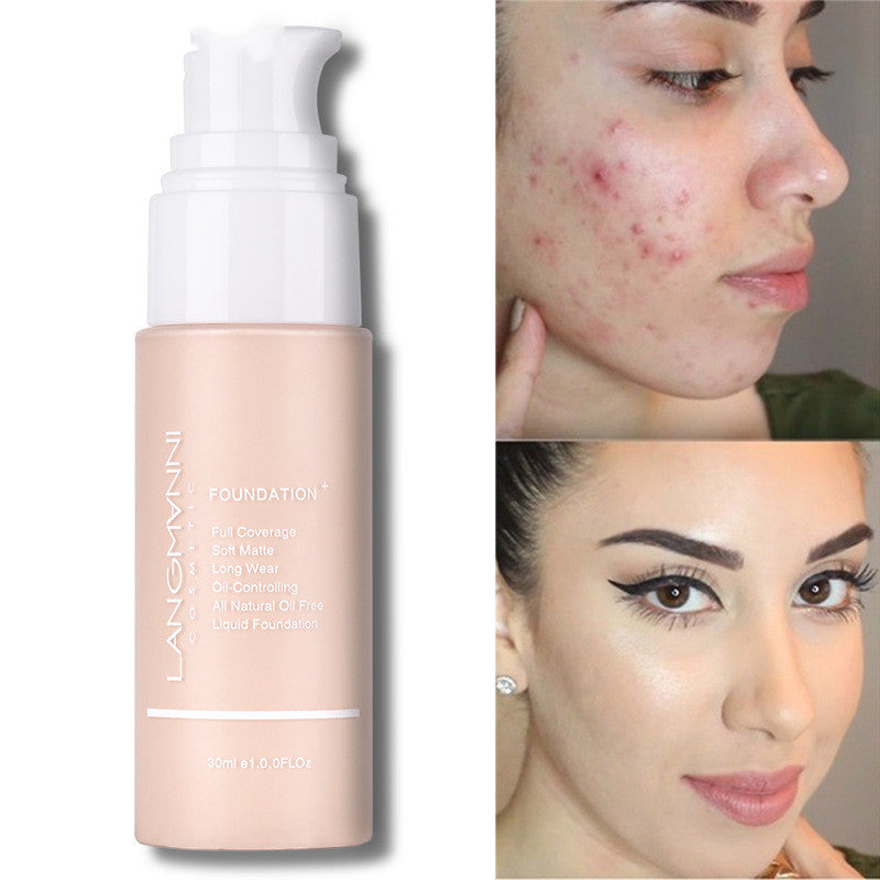 Liquid Foundation & Concealer – Flawless Matte Finish