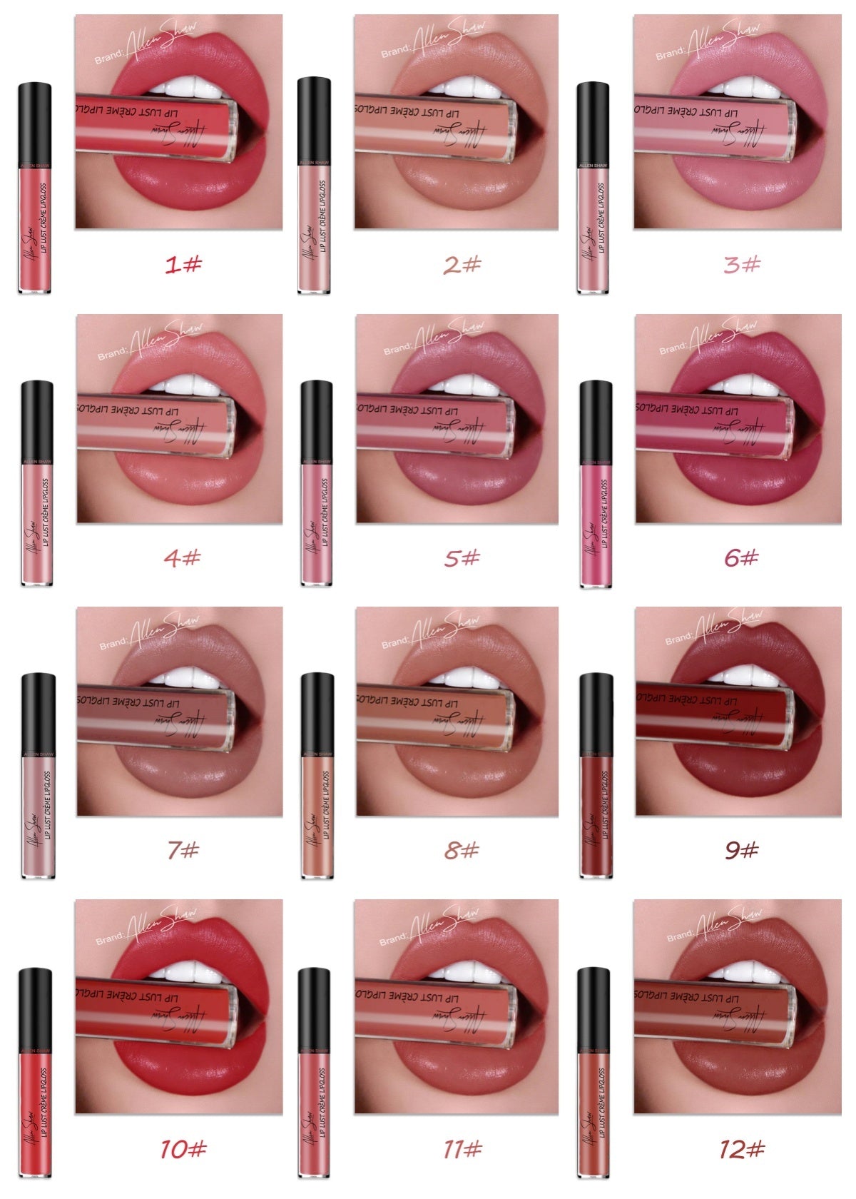 Silky Cream Texture Lip Gloss Moisturizing Long-lasting Lip Glaze