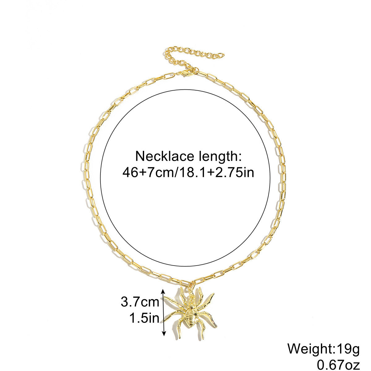 Halloween Necklace – Bat, Ghost, Skull, Pumpkin & Spider Pendant Accessories