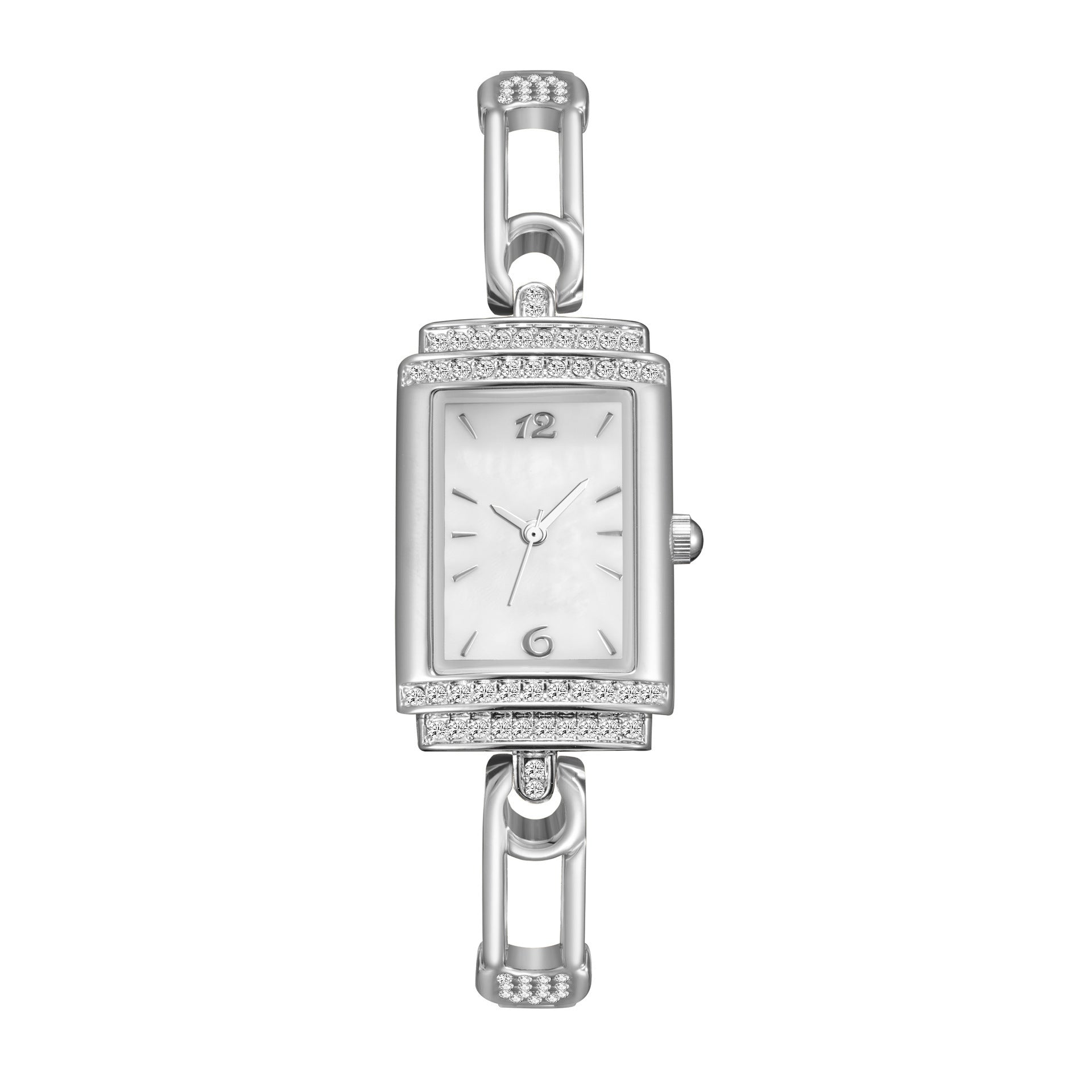 Women’s Light Luxury Square Watch – Elegant High-End Style