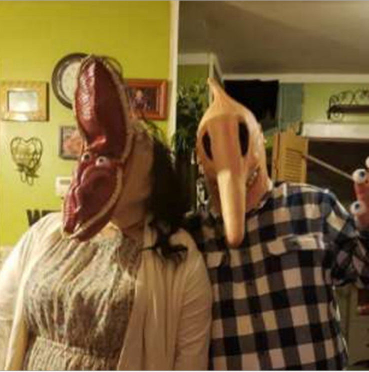 Halloween Devil Mask – Trick Adam & Barbara Costume Accessory