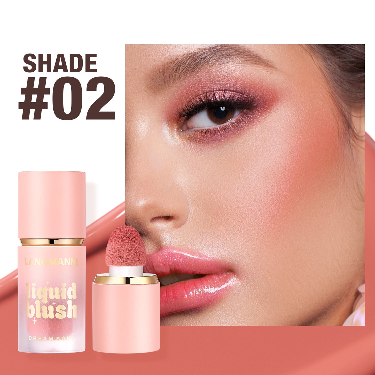 Liquid Blush – Natural Facial Makeup & Skin Repair Tint