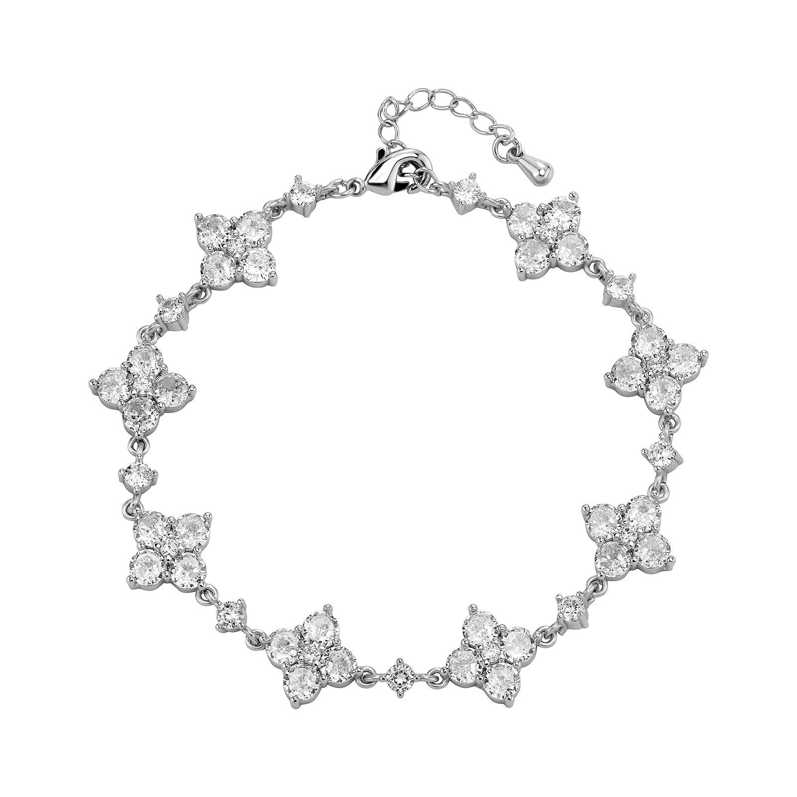 Elegant Rhinestone Bracelet for Women
