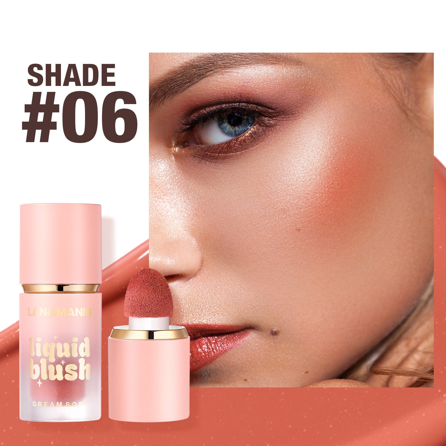 Liquid Blush – Natural Facial Makeup & Skin Repair Tint