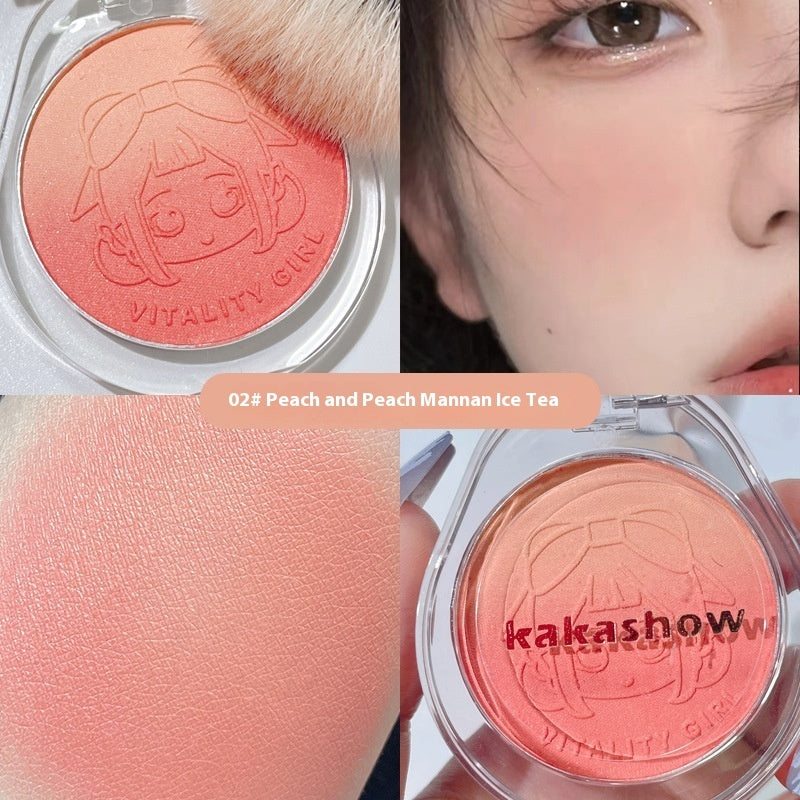 Vigorous Blush – Natural Nude Gradient Compact
Flawless Color & Contour in One Compact