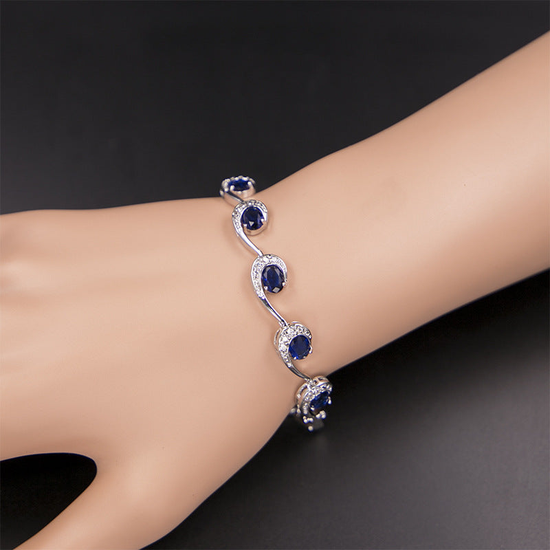 Sapphire European Fashion Jewelry