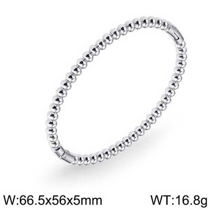Titanium Steel Bamboo Bracelet for Women