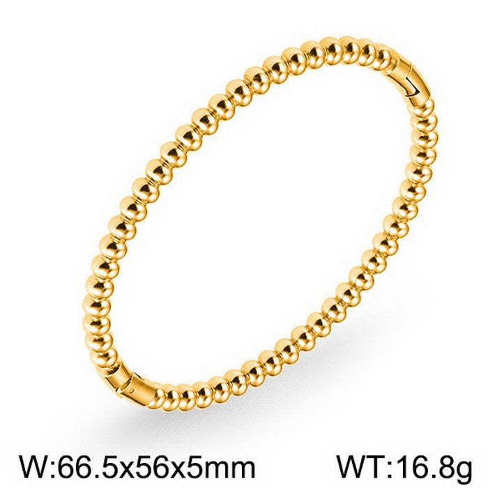 Titanium Steel Bamboo Bracelet for Women