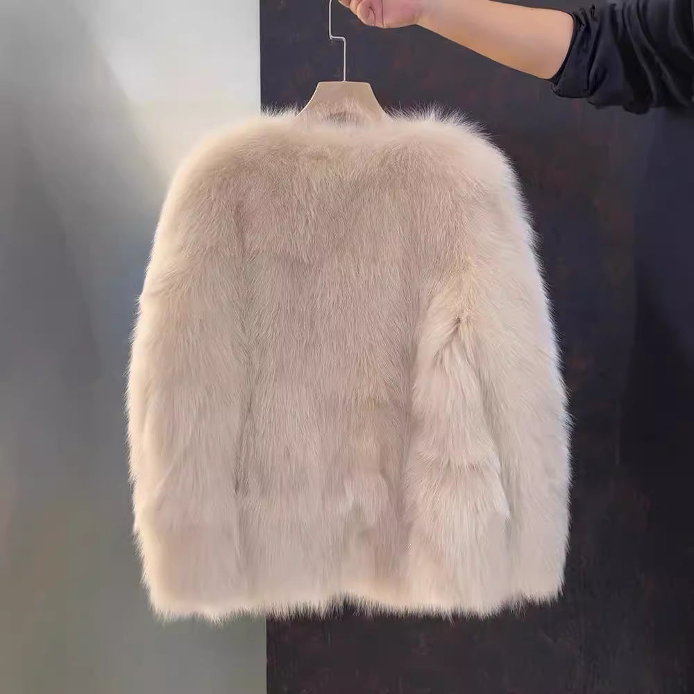 Maillard Winter Fur Coat for Women | Elegant Warm Luxury Outerwear