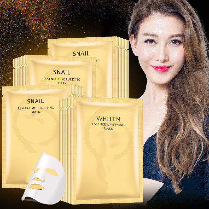 Snail Moisturizing & Whitening Face Mask – Skin Hydration & Brightening