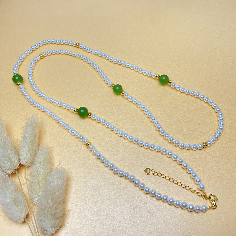 Women’s Multi-Layer Clavicle Chain – Elegant Twin Layer Necklace