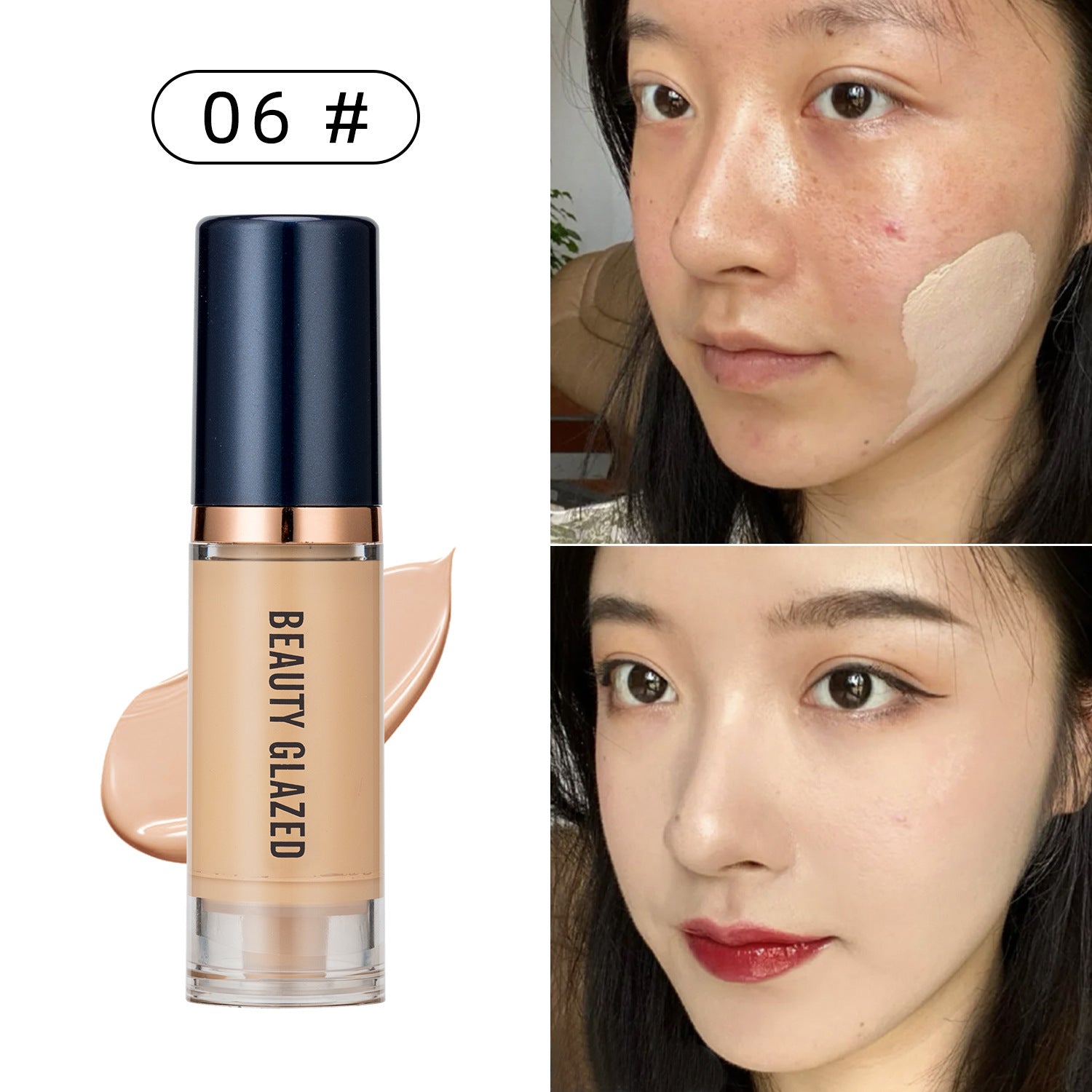 6 Colors Half Cover Makeup Primer – Smooth, Non-Sticky Base