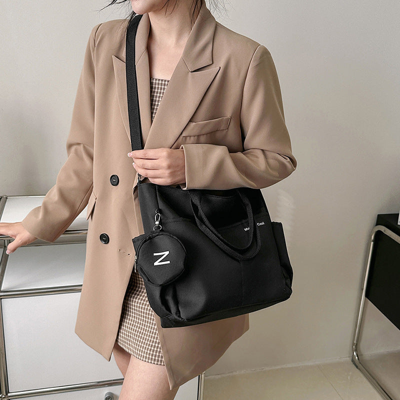 Women’s Canvas Shoulder Crossbody Tote Bag