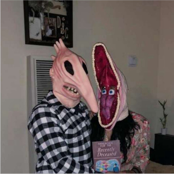 Halloween Devil Mask – Trick Adam & Barbara Costume Accessory