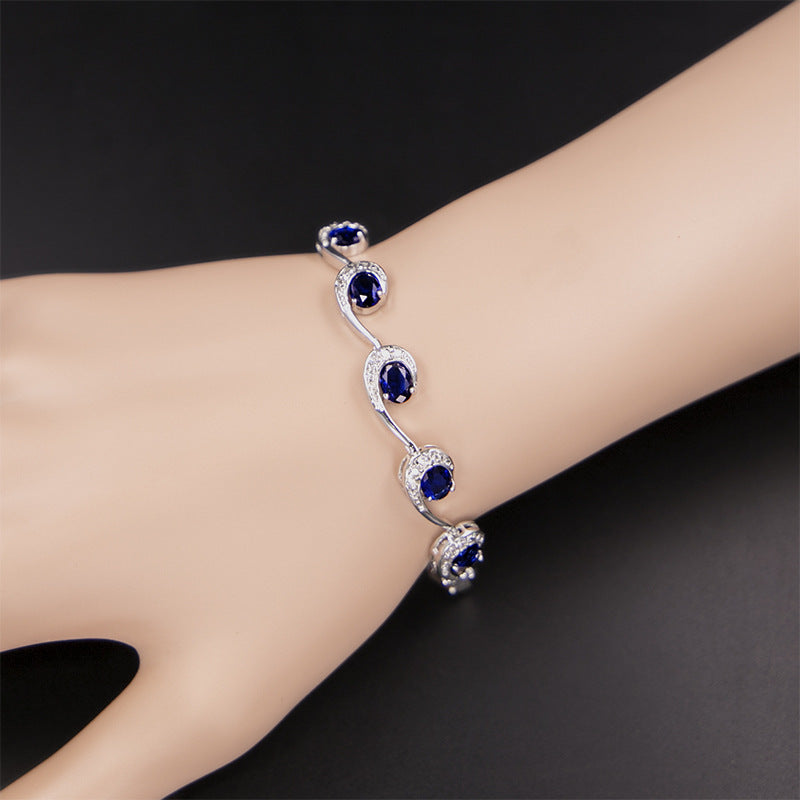 Sapphire European Fashion Jewelry