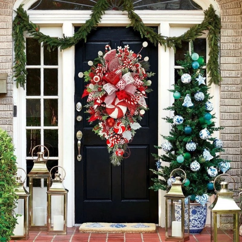 Christmas Upside-Down Tree Door & Wall Decoration