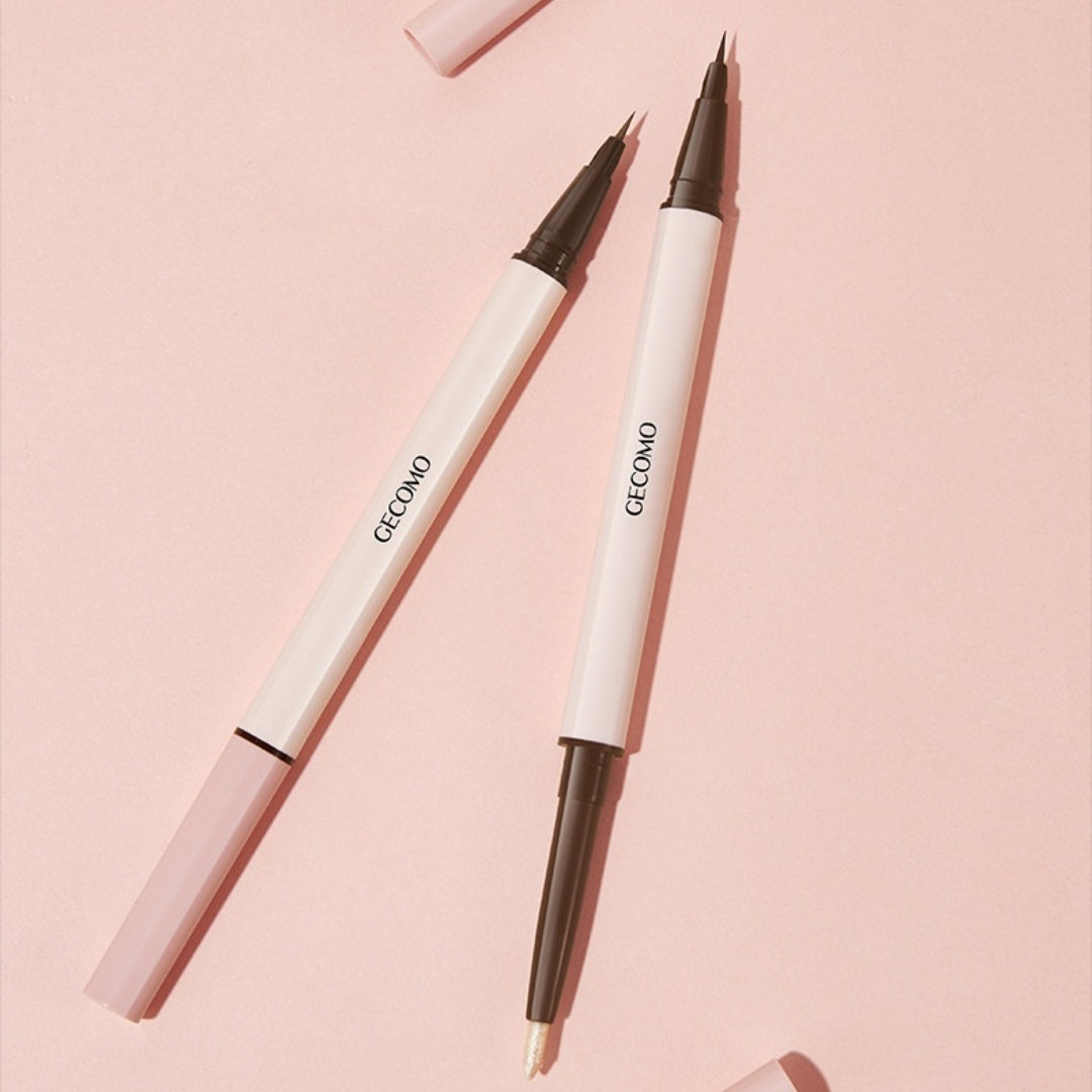 Stereoscopic Star Eyes Double Headed Silkworm Pen Waterproof Long-lasting