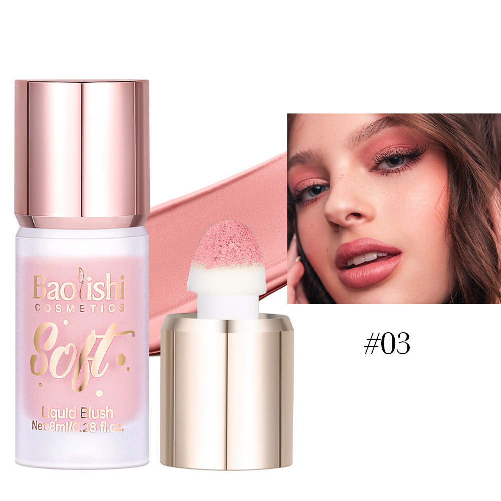Pearlescent Liquid Blush – Soft Glow Shimmer Finish