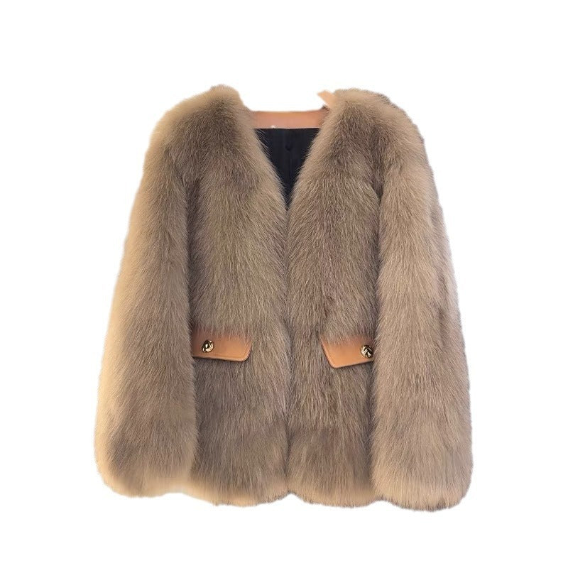 Maillard Winter Fur Coat for Women | Elegant Warm Luxury Outerwear