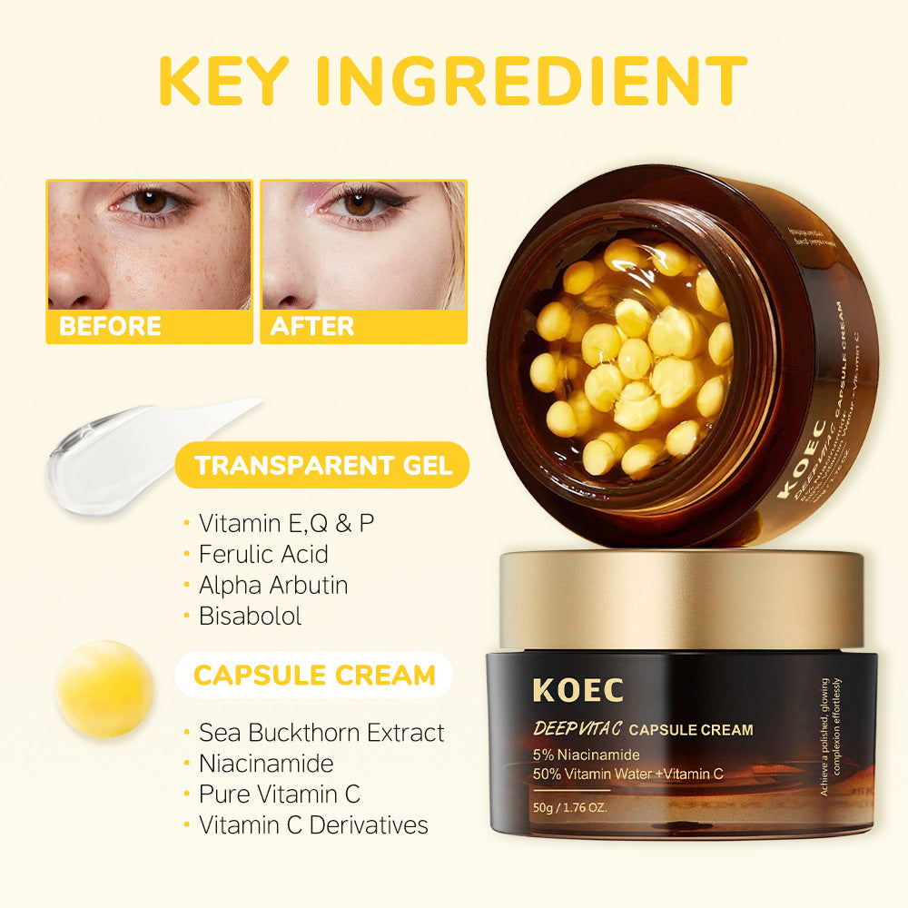 KOEC Collagen Facial Cream | Hydrating Anti-Aging Skin Care