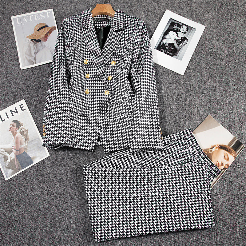 Korean Casual Blouse & Trouser Suit – Women’s Outfit