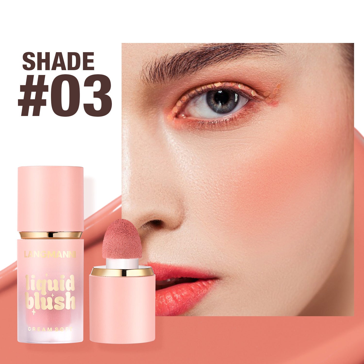 Liquid Blush – Natural Facial Makeup & Skin Repair Tint
