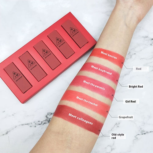 5 Vitamin Lipstick Set – Hydrating, Nourishing, and Long-Lasting Color